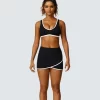 Tennis Skirt Set Yoga Wear Outfits Going out Tops Wholesale Workout Clothing Activewear Breathable Yoga Set