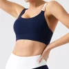 Color-Block Sports Bra Wholesale Clothing Women's Athletic Top Custom Fitness Bra