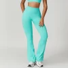 Seamless Workout Leggings Gym Fitness Wear High Waist Flare Pants Butt Lifting Yoga Pants