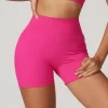 Seamless Workout Shorts Gym Fitness Wear High Waist Running Shorts Butt Lifting Yoga Shorts