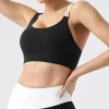 Color-Block Sports Bra Wholesale Clothing Women's Athletic Top Custom Fitness Bra