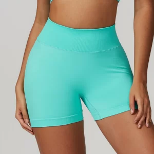 Seamless Workout Shorts Gym Fitness Wear High Waist Running Shorts Butt Lifting Yoga Shorts