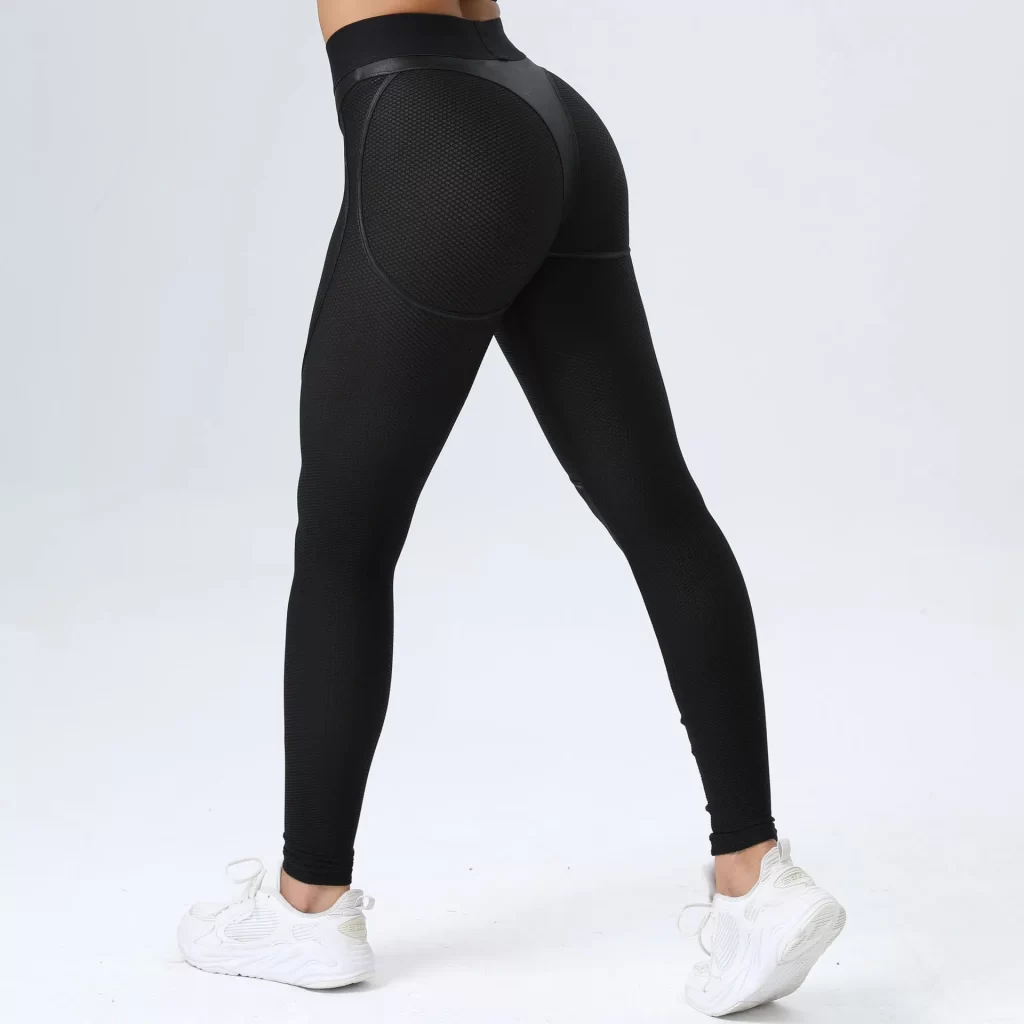 Mesh Patchwork Fitness Leggings Wholesale Clothing Sport Leggings Women's Sexy Yoga Pants