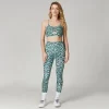 Leopard Print Sets Custom Gym Clothes High Waist Leggings Workout Set 2 Pieces Yoga Set