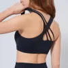 Wholesale Yoga Bra Women's Breathable Fitness Top Workout Cross Straps Sport Bra