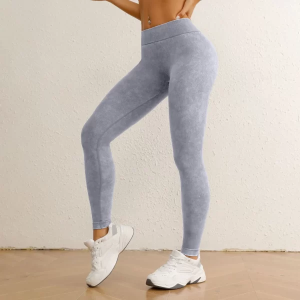 Seamless Workout Leggings Gym Fitness Wear High Waist Matte Finish Leggings Butt Lifting Yoga Pants