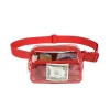 Workout Belt Bag Clear Fanny Pack Waterproof Crossbody Bag Waist Bag with Adjustable Strap