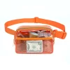 Workout Belt Bag Clear Fanny Pack Waterproof Crossbody Bag Waist Bag with Adjustable Strap