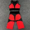 Mesh Patchwork Fitness Sets Wholesale Clothing Sport Wear Women's Sexy Gym Sets