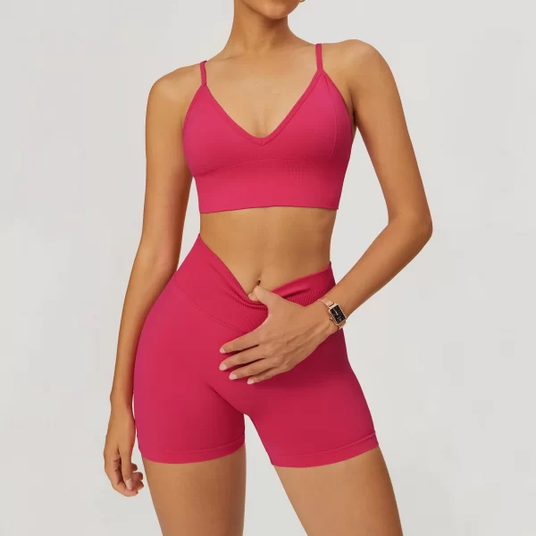 Workout Seamless Outfits Butt Lifting Shorts Fitness Clothing Manufacturer Tight Gym Sets