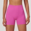 High Waist Sports Shorts Spark Clothing Seamless Hollow Shorts Butt Lifting Yoga Type Pants