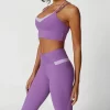 Contrast Color Yoga Set Hot Women in Yoga Pants Wholesale Sportswear Apparel