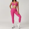 Athletic Wear 7 Pieces Sets Hot Yoga Clothes Fitness Clothing Manufacturer Spark Clothing