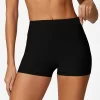 Ribbed Workout Clothes High Waist Sports Shorts Spark Clothing Running Shorts