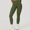 High Waist Sports Leggings Spark Clothing Seamless Hollow Leggings Butt Lifting Yoga Type Pants