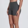 Elite Collection-Fitness Shorts for Women High Waist Butt Lifting Running Yoga Shorts