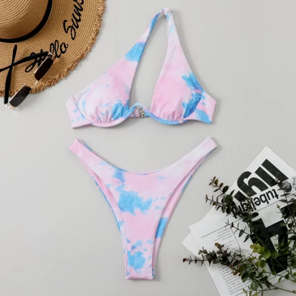 Sexy Bikinis Swimsuits Cut Out Women Swimwear