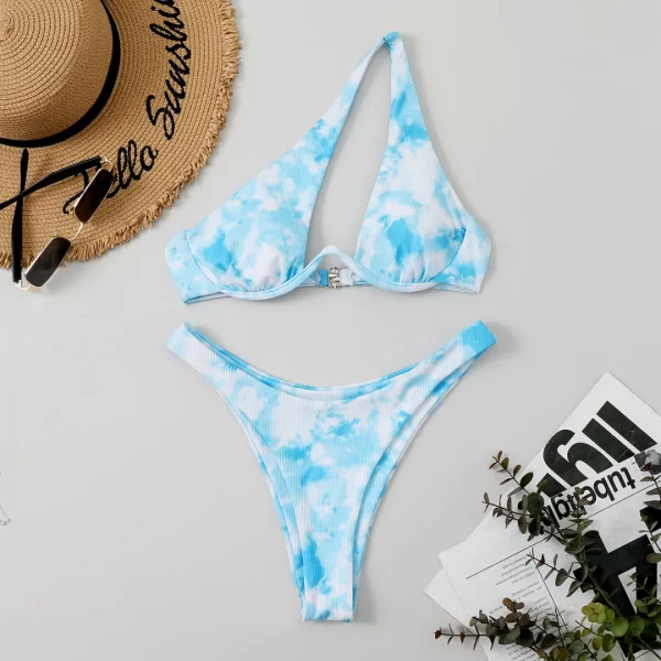 Sexy Bikinis Swimsuits Cut Out Women Swimwear