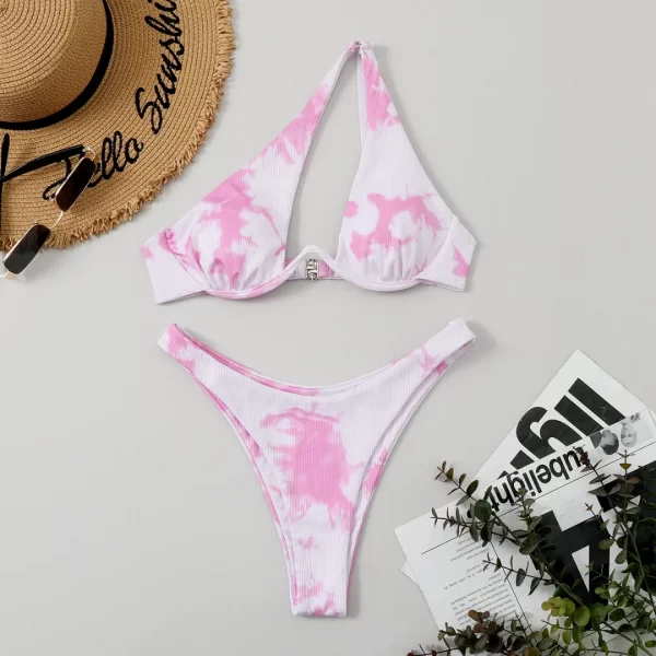 Sexy Bikinis Swimsuits Cut Out Women Swimwear