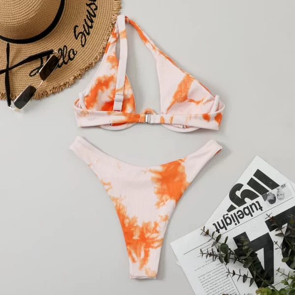 Sexy Bikinis Swimsuits Cut Out Women Swimwear