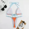 Triangle Thong Bikini Set Sexy Two Piece Bathing Suit wholesale beachwear suppliers bikini swim wear