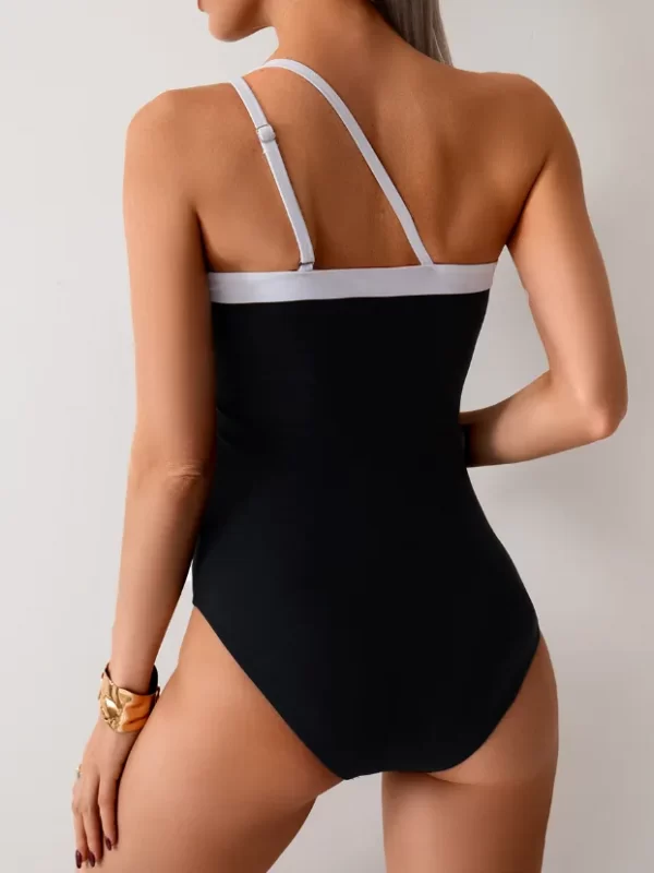 One Shoulder Cute Swimwear Women's One Piece Swimsuit