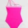 One Shoulder Cute Swimwear Women's One Piece Swimsuit