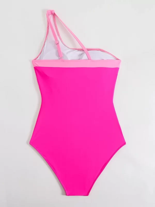 One Shoulder Cute Swimwear Women's One Piece Swimsuit